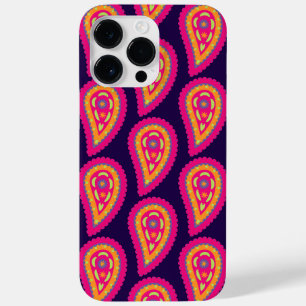 Boho Floral Pink Motif Case-Mate iPhone 14 Pro Max Case