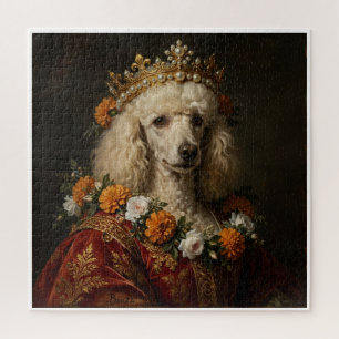 Boho Floral Poodle Puzzle
