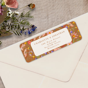 Boho Floral Rustic Fall Wedding