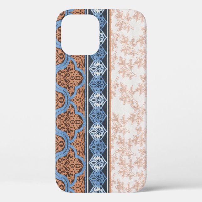 Boho Floral Stripes: Ethnic Seamless Collection Case-Mate iPhone Case (Back)