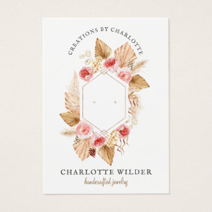 Boho Floral Stud Earring Jewellery