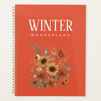 Boho Floral Weekly Planner | Terracotta Tones