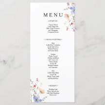 Boho Floral wildflower wedding