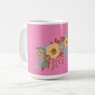 Boho Floral Women's Coffee Mug