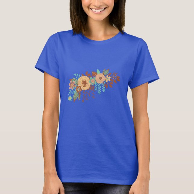 Boho Floral Women's  T-Shirt (Front)