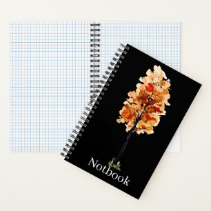 Boho Flower Line Art Drawing Personalised Wedding Notebook