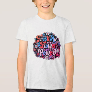 Boho Flower Power Graphic Tri-Blend Shirt