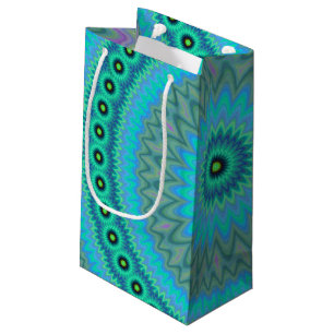 Boho flower small gift bag