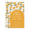 Boho Flowers Baby In Bloom Shower Invitation