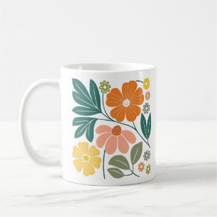Boho Flowers Coffee Mug