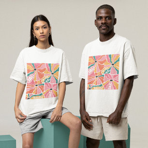 Boho Flowers Fall in Love with Yourself T-Shirt