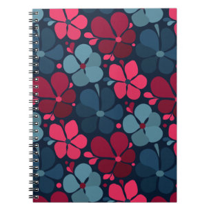 boho flowers notebook