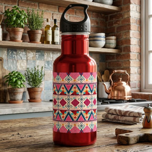 Boho Folk Art 532 Ml Water Bottle
