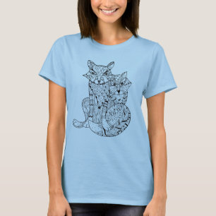 Boho Fox Doodle T-Shirt