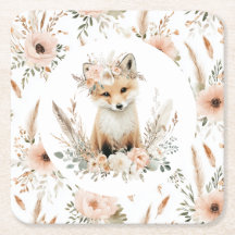 Boho Fox Girl Woodland Party