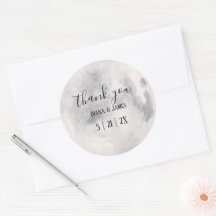 Boho Full Moon Wicca Handfasting Thank You