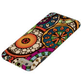 Boho Funky Trendy Retro Abstract Pattern Case-Mate iPhone Case (Bottom)