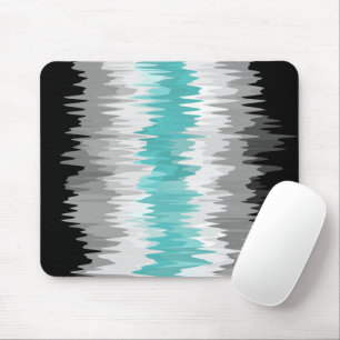 Boho Funky Wavy Abstract Libramasculine Pride Flag Mouse Mat