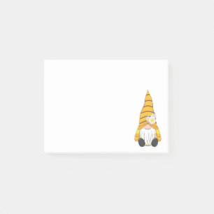 Boho Garden Elf Boy Cute Orange Boy Gnome Post-it Notes
