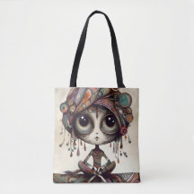 "Boho Gaze" Tote Bag by DAKimage