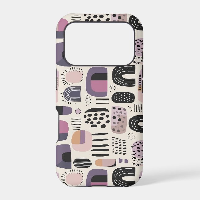 Boho Geometric Abstract Pattern (Back)