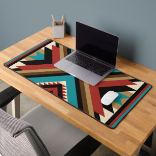 Boho Geometric Desk Mat