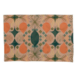 Boho Geometric Diamond Pastel Pattern Pillowcase