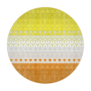 Boho Geometric Funky Abstract Maverique Pride Flag Cutting Board