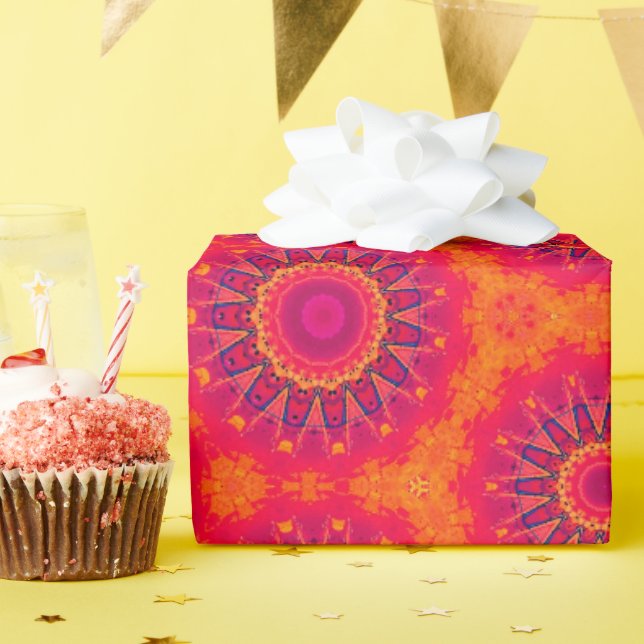Boho geometric gift wrapping paper. paper (Birthday Party)