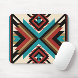 Boho Geometric Mouse Mat