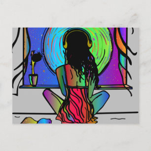 BOHO GIRL Postcards
