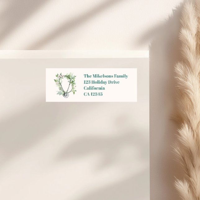 Boho Green Watercolor Nursing School Graduate  (Creator Uploaded)