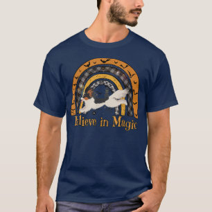 Boho Halloween Papillion Dog Agility Competition 6 T-Shirt