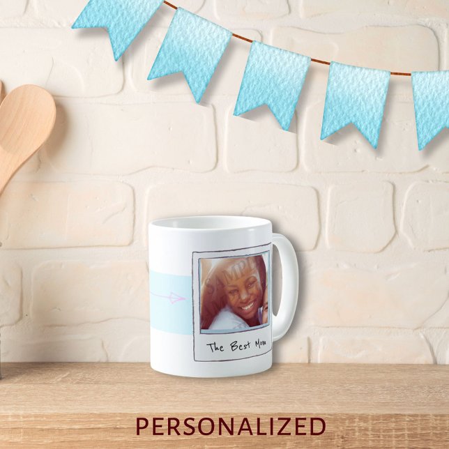 Boho Happy Birthday to Best Mum Ever Coffee Mug (Creator Uploaded)