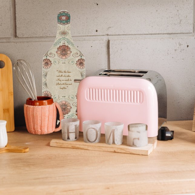 Boho Herb Customisable Cutting Board (Creator Uploaded)