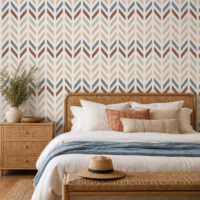 Boho Herringbone  Wallpaper (Boho Herringbone Wallpaper 
)