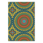 Boho Hippie Red Yellow Blue Vintage Tribal Ethnic