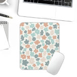 Boho hippie retro pastel flowers iPad mini cover Mouse Mat<br><div class="desc">Boho hippie retro pastel flowers</div>