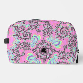 Boho Hippie Unicorn Pastel Mandelbrot Fractal Dopp Kit
