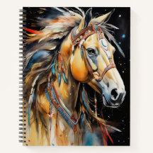 Boho Horse  Notebook