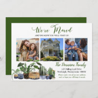 Boho Houseplants We've Moved Moving Photo