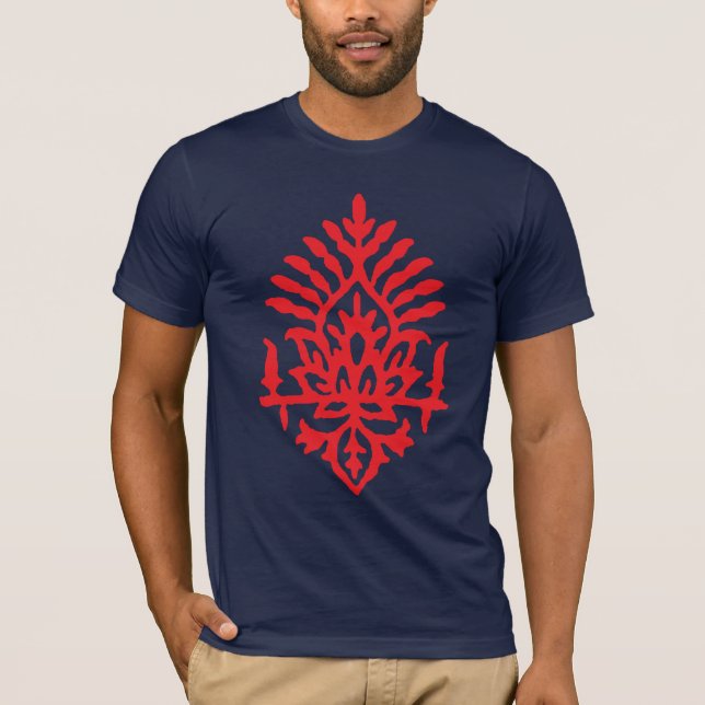 Boho India Block Print T-Shirt (Front)