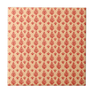 Boho India Block Print Tile