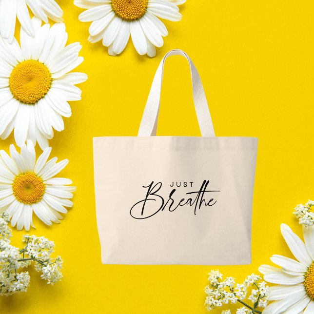 Boho Inspirational Quotes Large Tote Bag (Creator Uploaded)