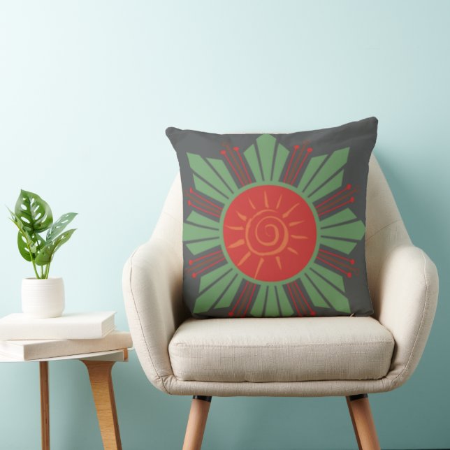 Boho interior design  cushion (Chair)