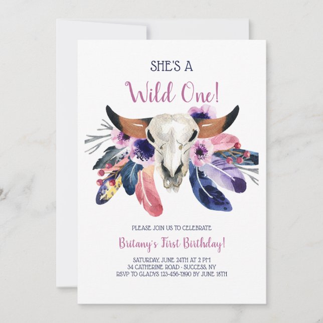 Boho Invitation (Front)