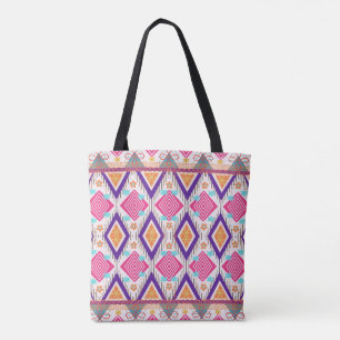 Boho Island Tribal Summer Tote Bag