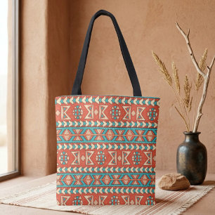 Boho Island Tribal Tote Bag