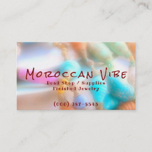 Boho Jewellery Artist Business Cards