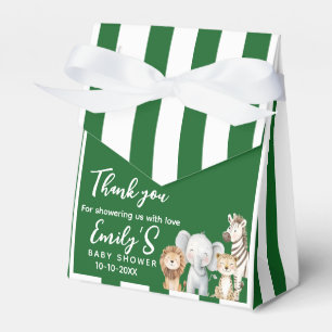 Boho Jungle Party Baby Shower Favour Box